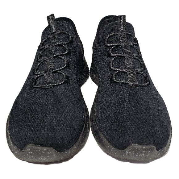 Skechers Men\'s Size 11.5 WIDE Slip-Ins Ultra Flex 3.0 Right Away Black Sneakers main image 5